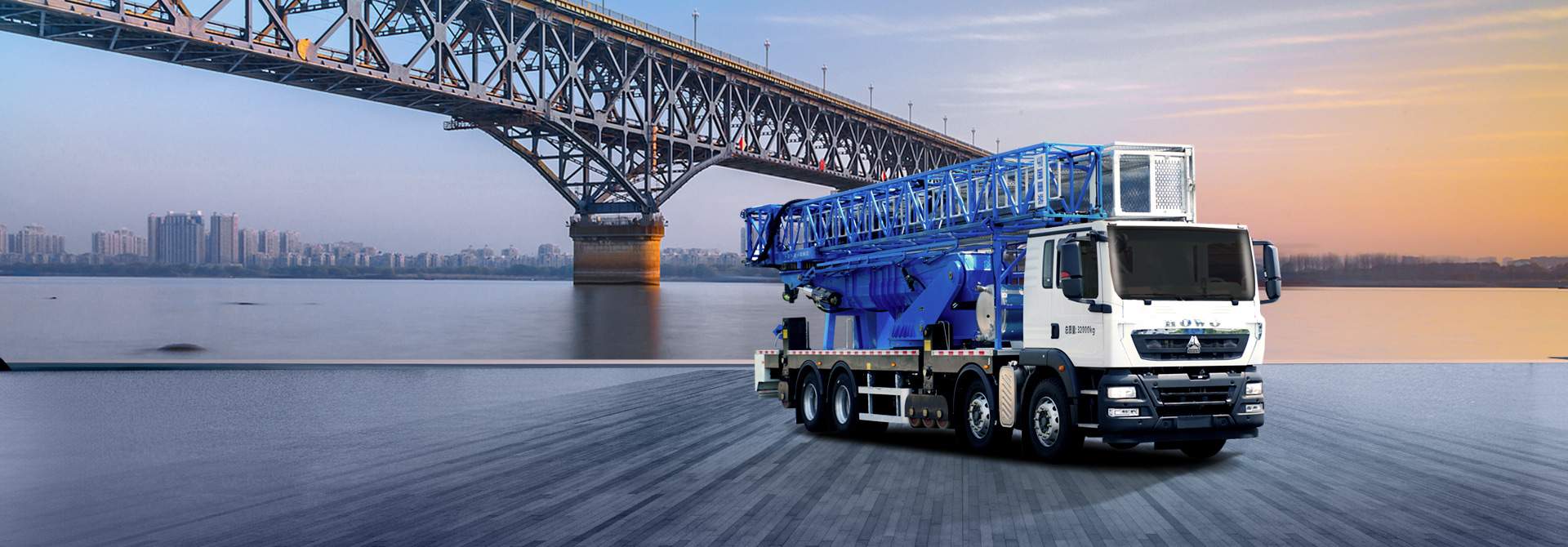 斜拉索专用款4桥20米桁架式桥梁检测车