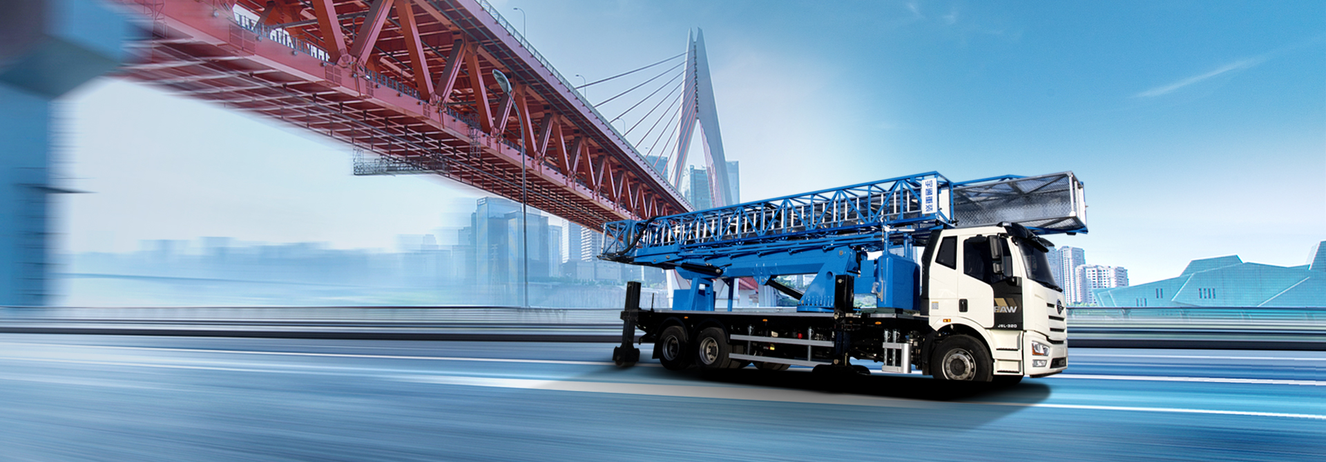 荣耀款3桥23米桁架式桥梁检测车